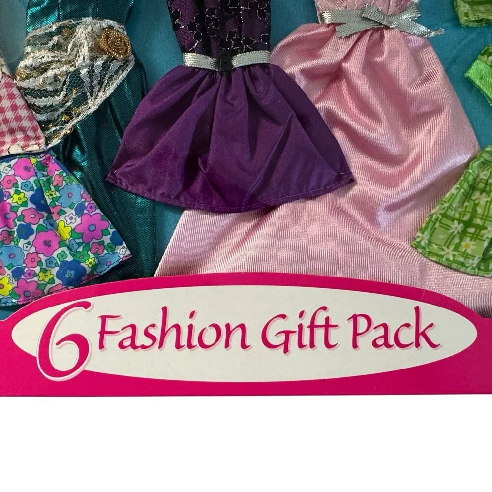 Vintage‎ 1998 Mattel Barbie 6 Fashion Gift Pack #68073-72 NIB NOS - RARE!
